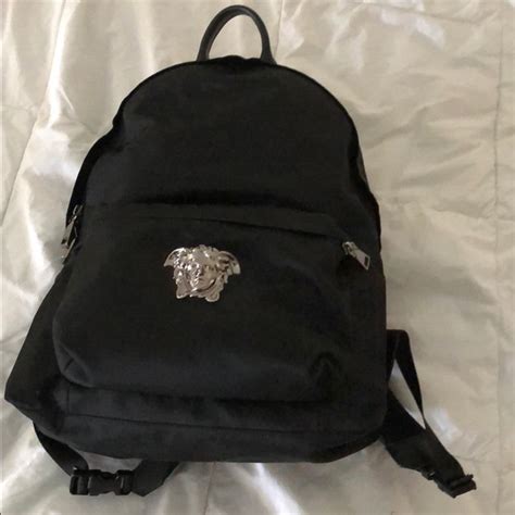 versace backpack poshmark|Versace website.